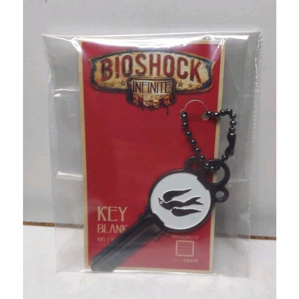 Bioshock Infinite Blank Key Loot Crate Exclusive Open Package Brand New
